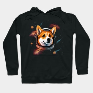 space corgi Hoodie